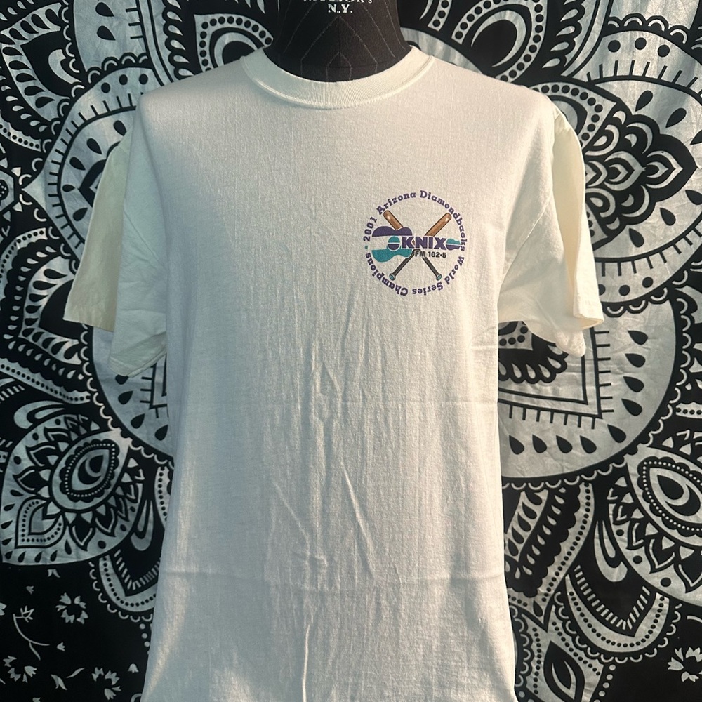 2001 AZ Diamondbacks KNIX FM radio show shirt